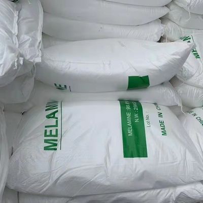 ভালো দাম ইন্ডাস্ট্রিয়াল গ্রেড 99.8% Tripolycyanamide / Melamine সাদা ক্রিস্টাল পাউডার অনলাইন