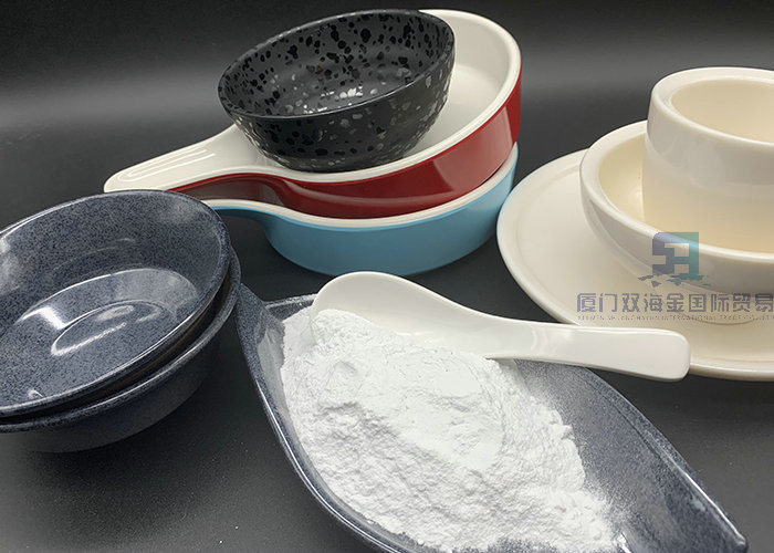Customized Color Melamine Glazing Powder Used In Making Kitchen Products