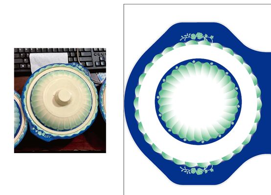 ভালো দাম ডিনারওয়্যার ম্যানুফ্যাকচারিংয়ের জন্য কাস্টম মুদ্রিত তাপ প্রতিরোধী খাদ্য গ্রেড সুরক্ষা মেলামাইন ডিকাল পেপার অনলাইন