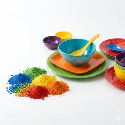 ভালো দাম Food Health Standard Melamine Molding Compound For Melamine Crockery অনলাইন