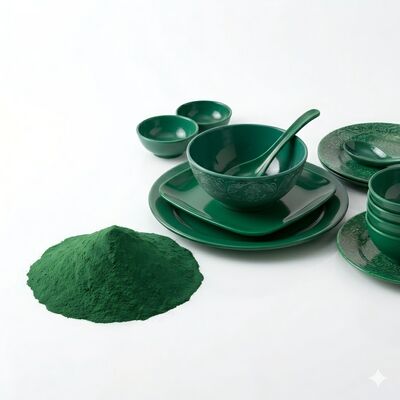 ভালো দাম Heat Resistance High Strength Melamine Moulding Compound For Melamine Tableware অনলাইন
