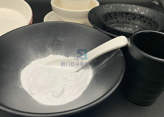 ভালো দাম নকল সিরামিক ডিনারওয়ারের জন্য প্লাস্টিক মেলামাইন কাঁচামাল মেলামাইন গ্লাসিং পাউডার অনলাইন