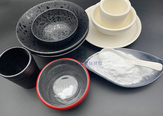 ভালো দাম উদ্ভাবনী মেলামাইন পাউডার সরবরাহকারী রাসায়নিক সহায়ক এজেন্ট উচ্চ দীপ্তি অনলাইন