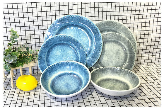 ভালো দাম গরম বিক্রয় খাদ্য গ্রেড ফাটল প্রতিরোধী তাপ প্রতিরোধী মেলামাইন ডিনারওয়্যার সেট এবং হোটেল এবং রেস্টুরেন্টের জন্য প্লেট অনলাইন