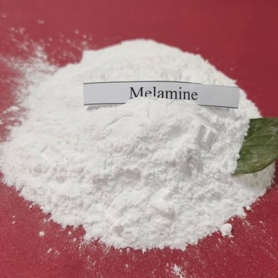 ভালো দাম সাদা 99.8% মেলামাইন রাসায়নিক কাঁচামাল CAS 108-78-1 অনলাইন